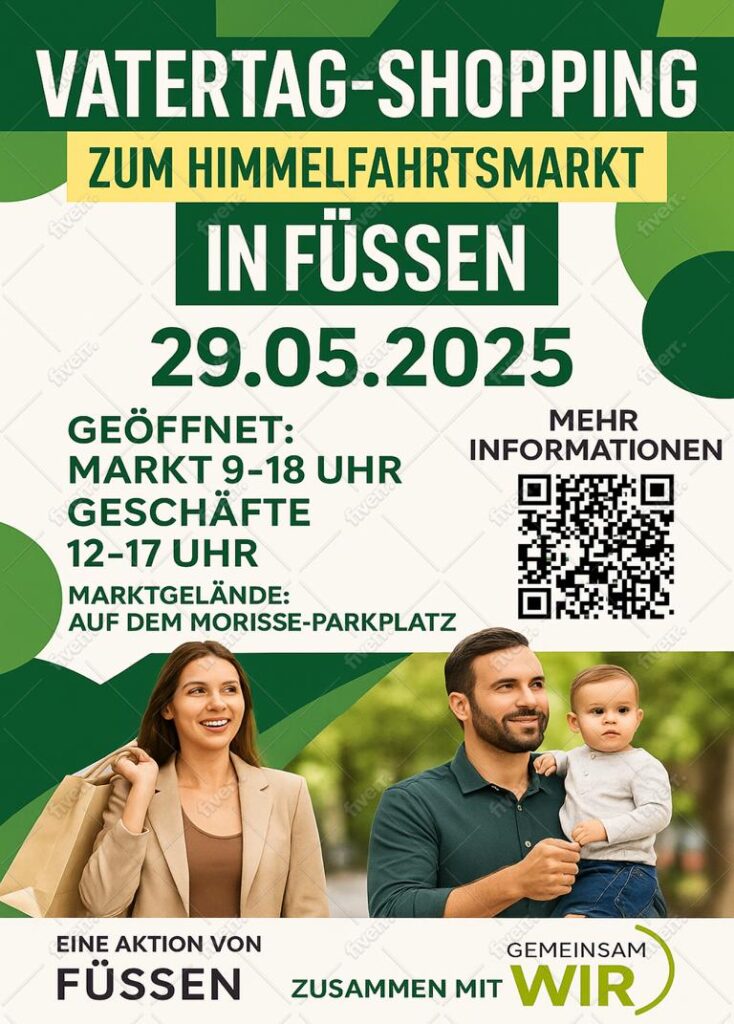 Vatertag_Poster_2025 KI-generated-person-giving-a-presentation